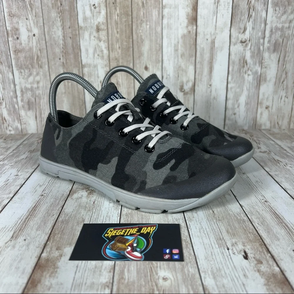 Nobull Grey camo Trainer - Mens 7.5
